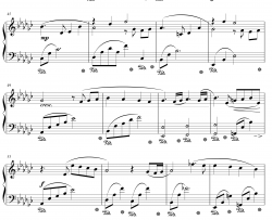 月の明り钢琴谱-伊田惠美-最终幻想Ⅳ背景音乐