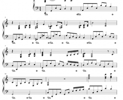 最终幻想7主题曲钢琴谱-植松伸夫-最终幻想7主题曲
