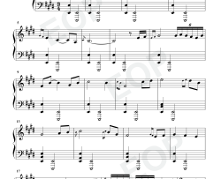 Hymn to the Sea钢琴谱-James Horner