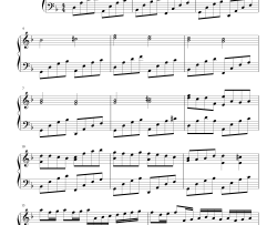 Canon in D Minor钢琴谱-Johann Pachelbel