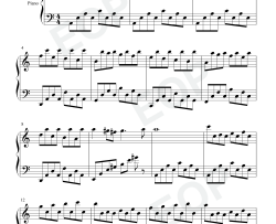 Passacaglia钢琴谱-George Frideric Handel