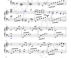 最终幻想VII Tifa主题曲钢琴谱-植松伸夫