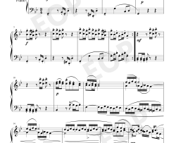 波罗涅兹舞曲 22钢琴谱-巴赫