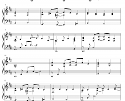 A Whole New World钢琴谱-AlanMenken-阿拉丁主题曲