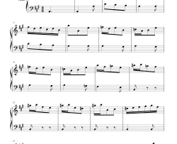小步舞曲钢琴谱-Domenico Scarlatti