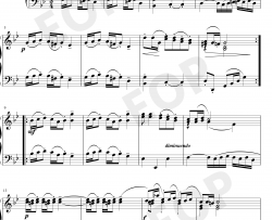 波罗涅兹舞曲17钢琴谱-巴赫-巴赫初级钢琴曲集