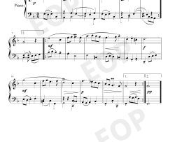 小步舞曲 21钢琴谱-巴赫