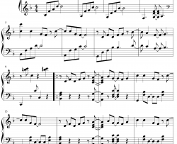 12MINI主题曲钢琴谱-WiwiKuan-简单版
