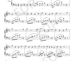 黑白的格调（1）川止于海钢琴谱-桃子