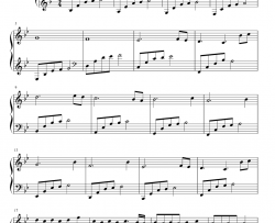 简单就好简单版钢琴谱-未知-EOP教学曲