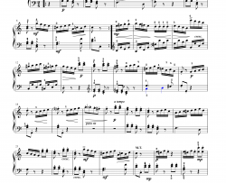 C大调奏鸣曲K.545第3乐章钢琴谱-莫扎特