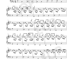 LAccordeur钢琴谱-舒曼