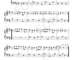 Feliz Navidad钢琴谱-José Feliciano