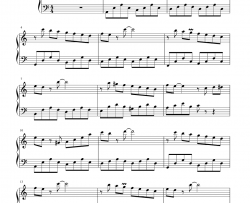 泪的托卡塔钢琴谱-保罗·莫里哀  Paul Mauriat