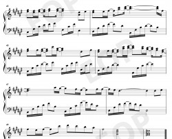 心形宇宙钢琴谱-冯提莫-将夜桑桑人物主题曲