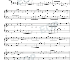 摩天轮的眼泪钢琴谱-创造101 金志文
