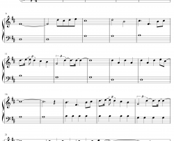 Despacito简单版钢琴谱 -LuisFonsi