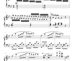 星空钢琴谱-理查德·克莱德曼 Richard Clayderman