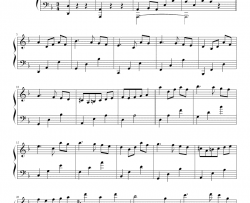 林中漫步钢琴谱-理查德·克莱德曼  Richard Clayderman