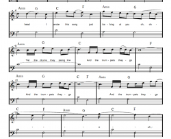 Trumpets钢琴谱-Jason Derulo