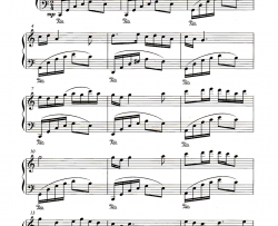 茉莉花五线谱、简谱对应版钢琴谱-何仿-茉莉花五线谱、简谱对应版