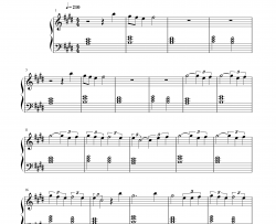 Final Song钢琴谱-MO