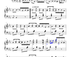 Peacherine Rag钢琴谱-Scott Joplin