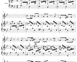 舒曼Op.48No.10钢琴谱-舒曼-调音师插曲