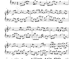 淡紫色的花束钢琴谱-理查德·克莱德曼
