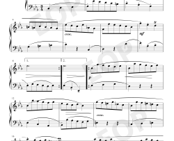 小步舞曲 27钢琴谱-巴赫