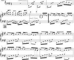 青花瓷(完美演奏版)钢琴谱-周杰伦