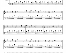 小星星完整版钢琴谱-经典儿歌