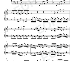 BWV 875钢琴谱-巴赫