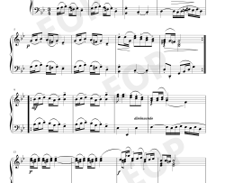 波罗涅兹舞曲 17钢琴谱-巴赫