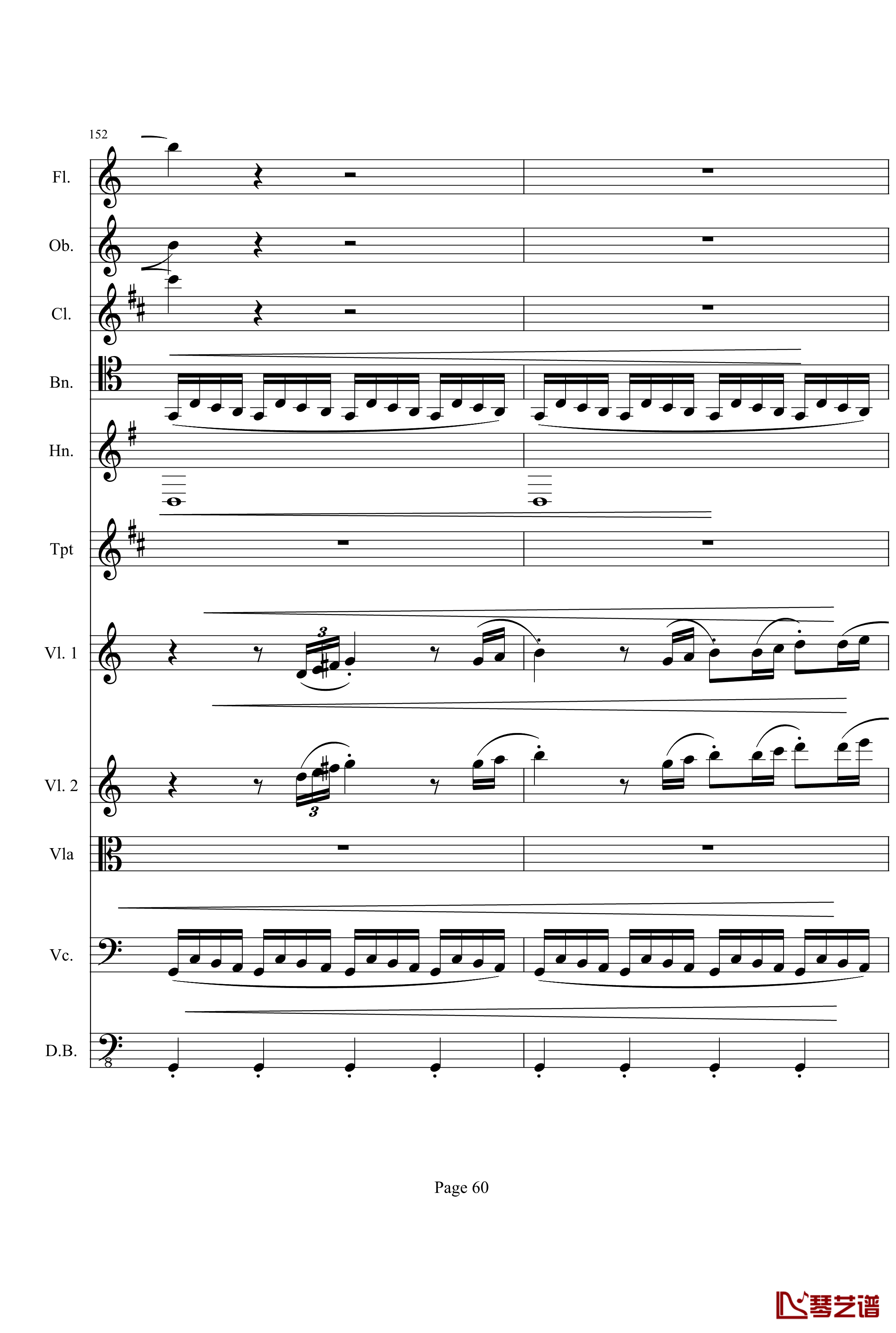 奏鸣曲之交响钢琴谱-第21首-Ⅰ-贝多芬-beethoven60