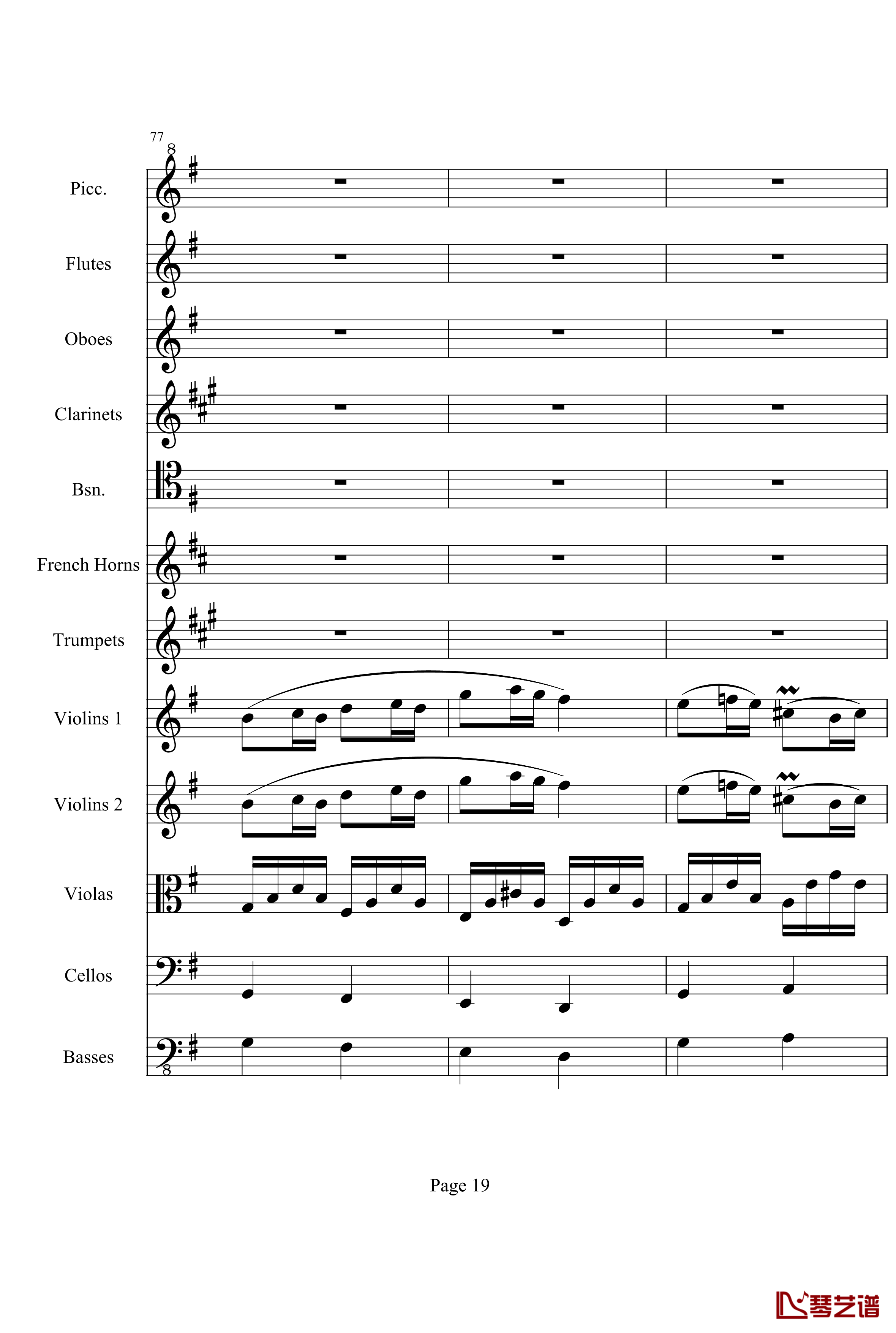 奏鸣曲之交响钢琴谱-第25首-Ⅲ-贝多芬-beethoven19