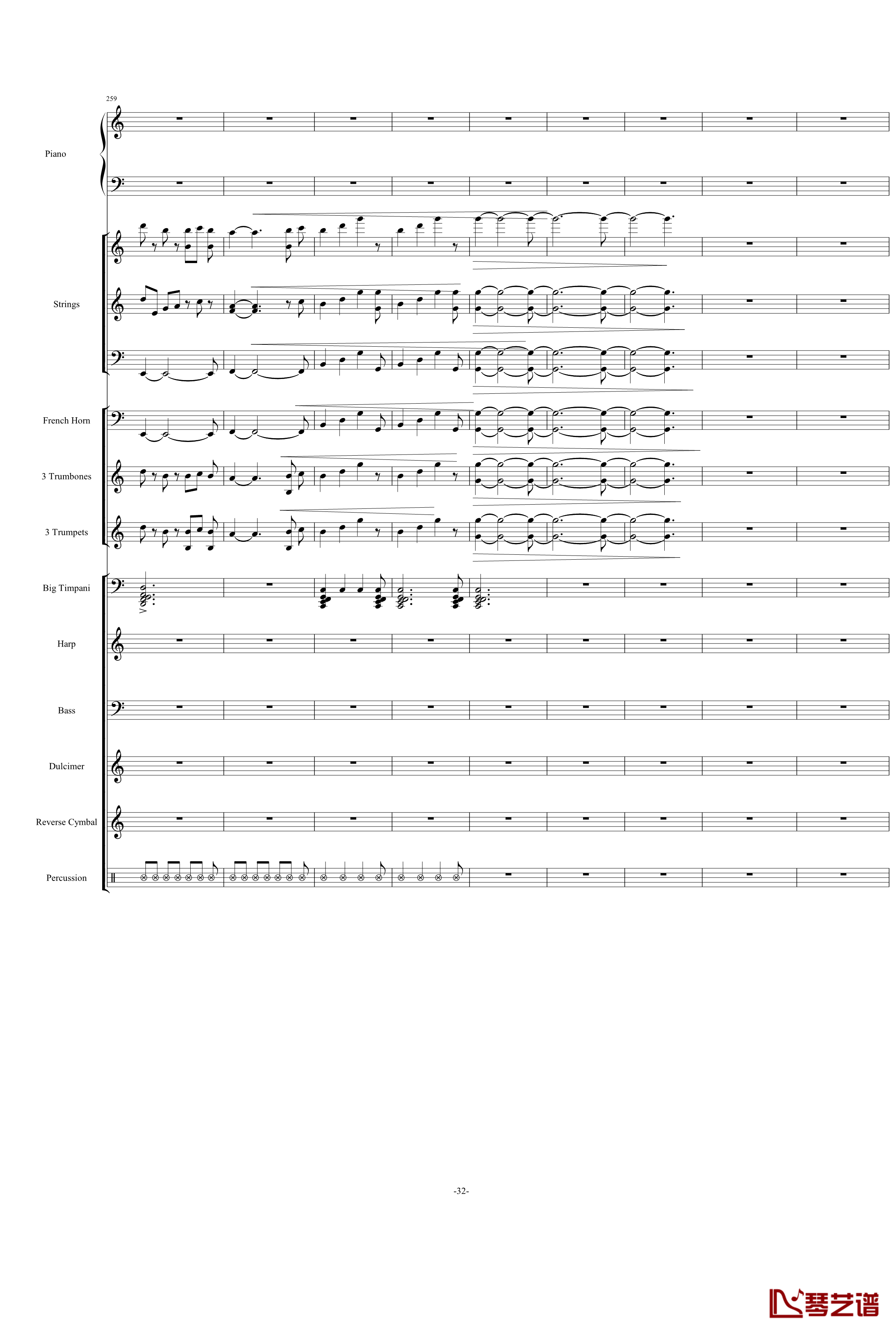 Santorini圣托里尼钢琴谱-完整版-雅尼32