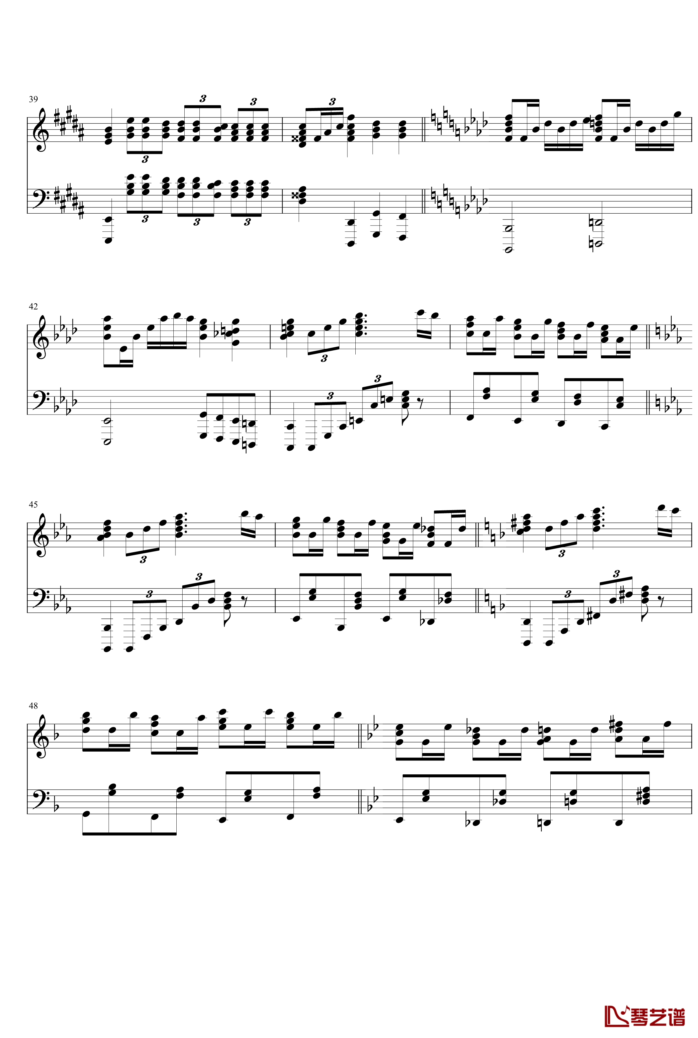ANiMA钢琴谱-开源版-xi4
