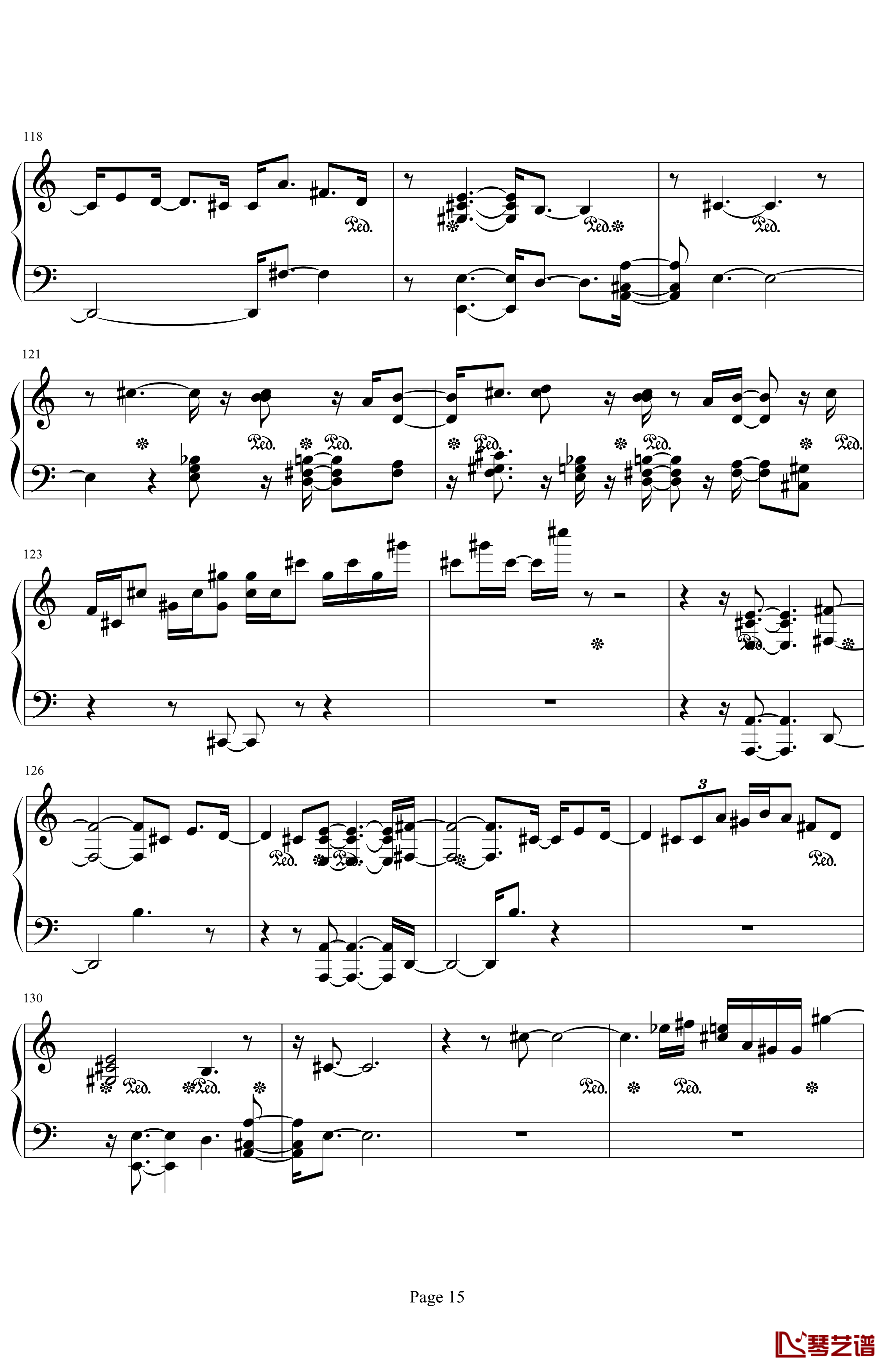 肖邦第二诙谐曲钢琴谱-肖邦-chopin15