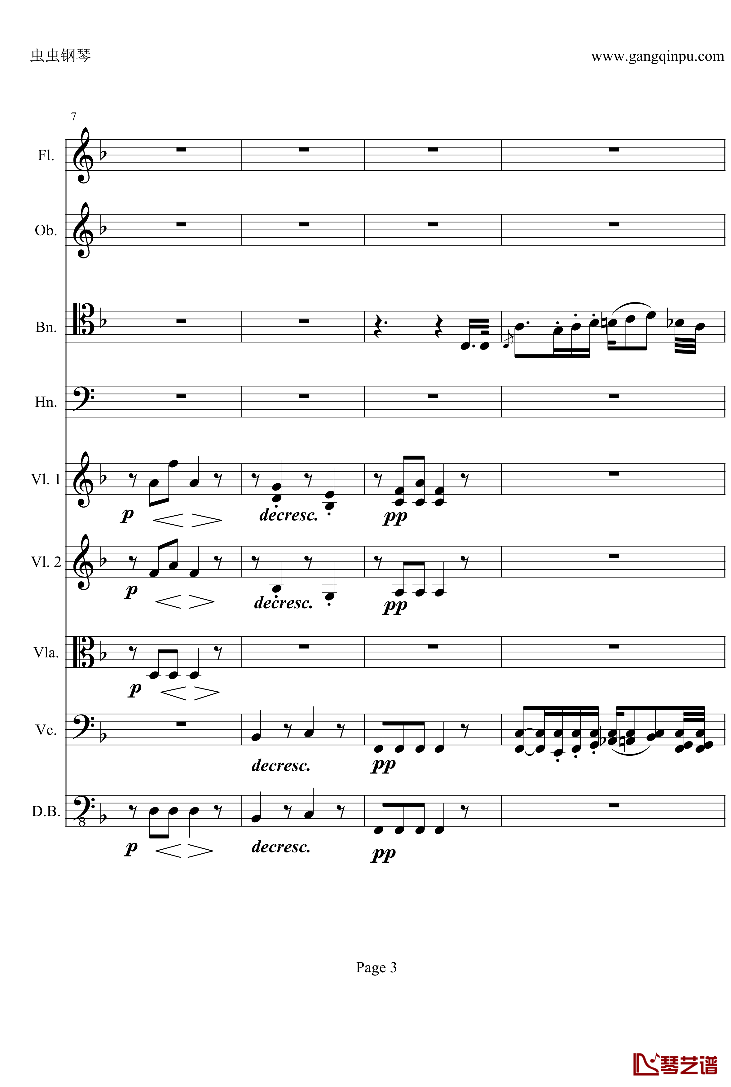 奏鸣曲之交响钢琴谱-第21-Ⅱ-贝多芬-beethoven3