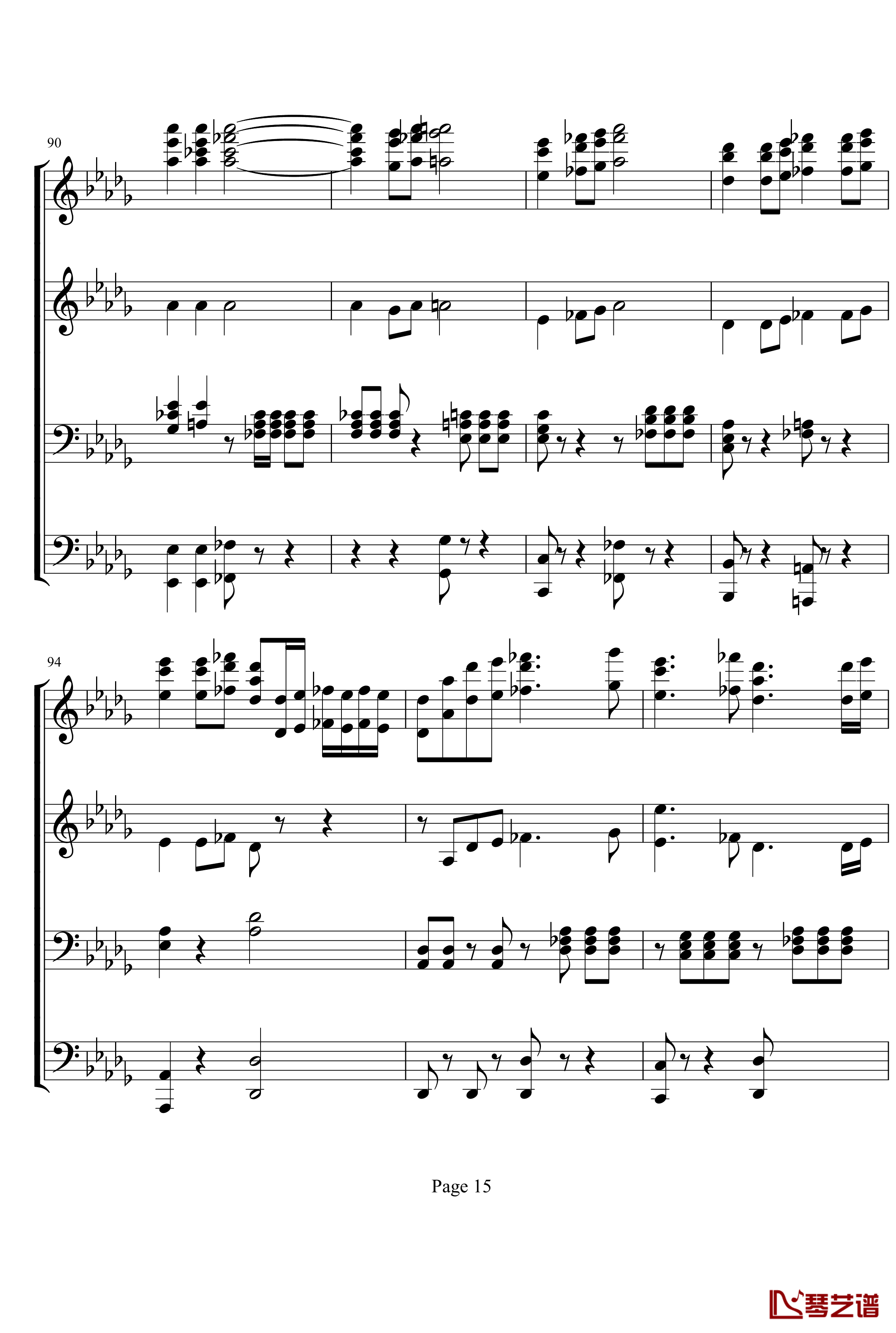 V3钢琴谱-贝多芬-beethoven15