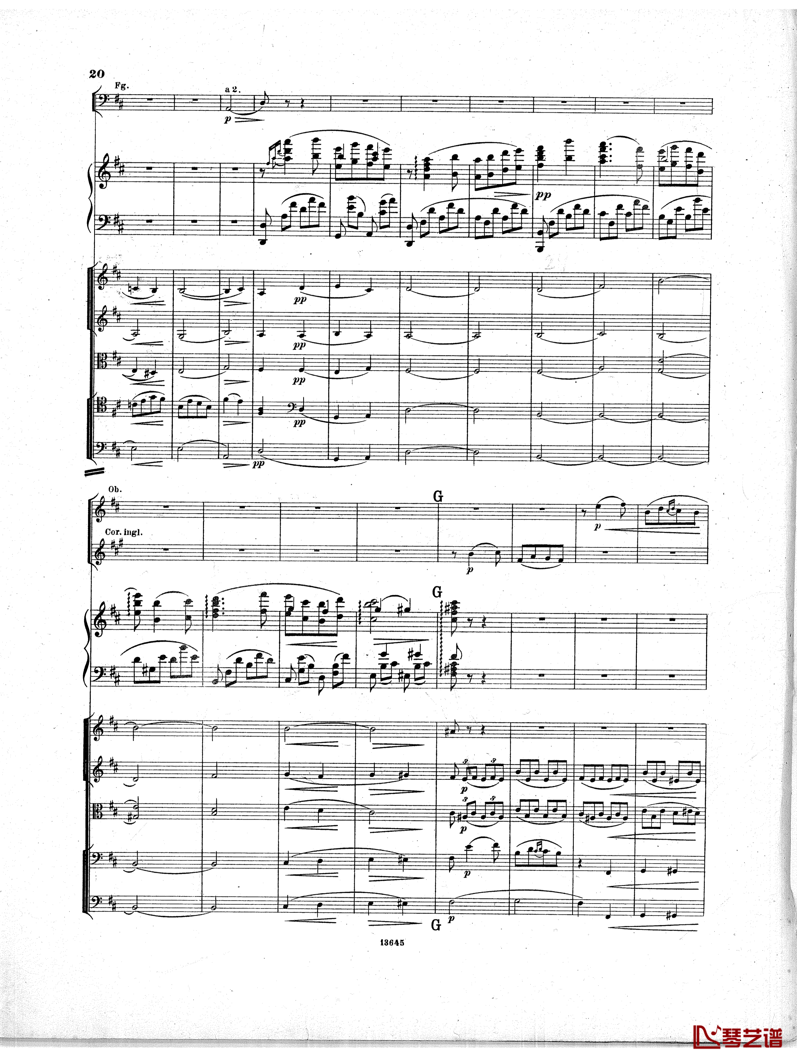 Lyapunov 降E小调第一钢琴协奏曲 Op.4钢琴谱-Lyapunov19
