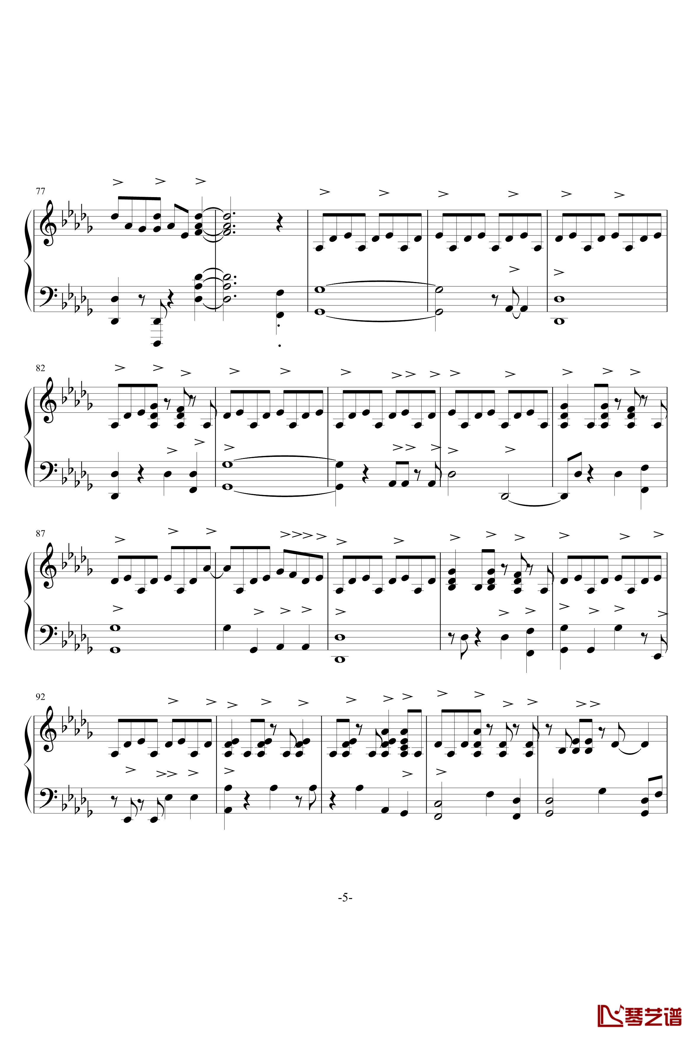 all of me钢琴谱-完整版-Jon Schmidt5