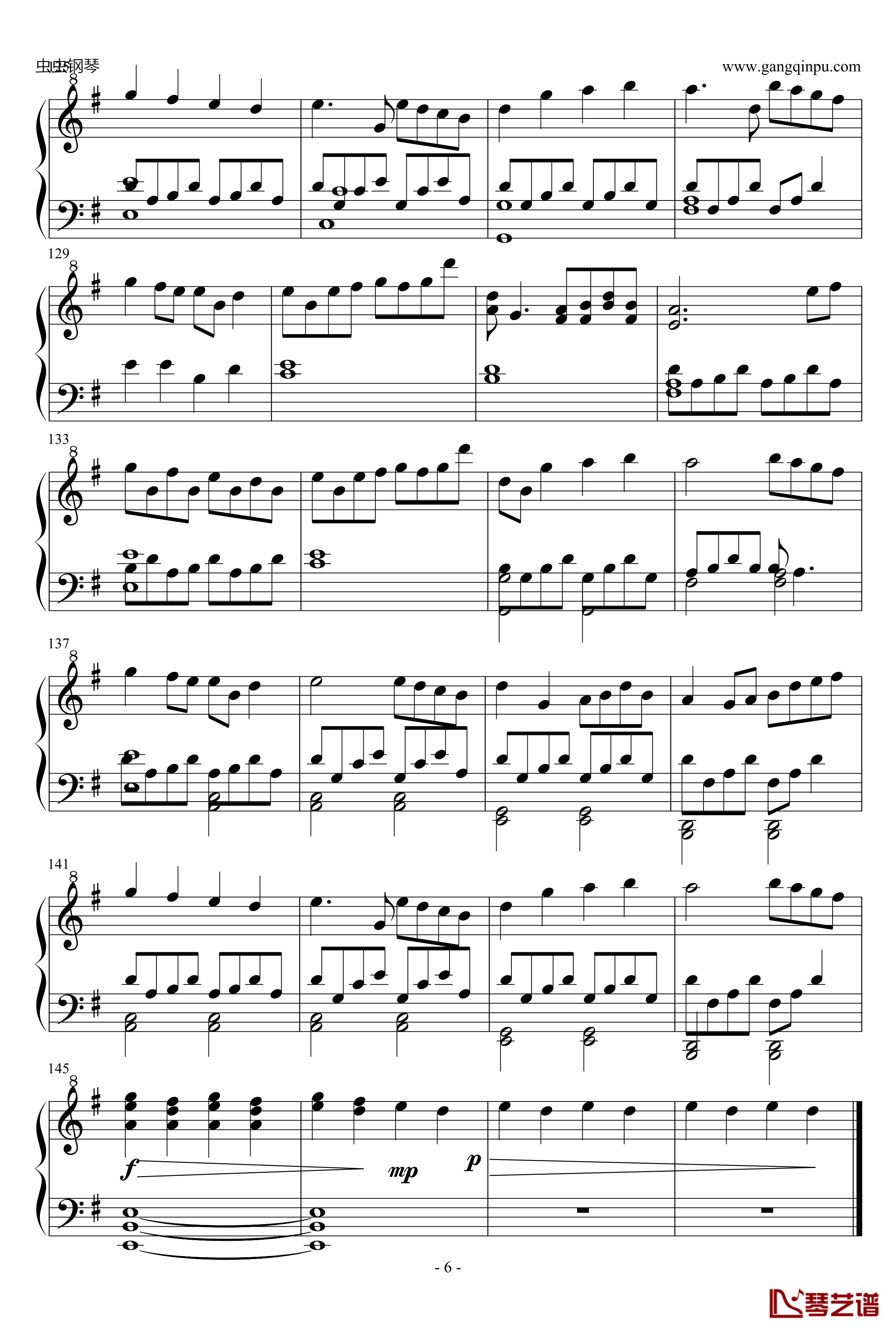 Eternal Hope钢琴谱-Original Composition6