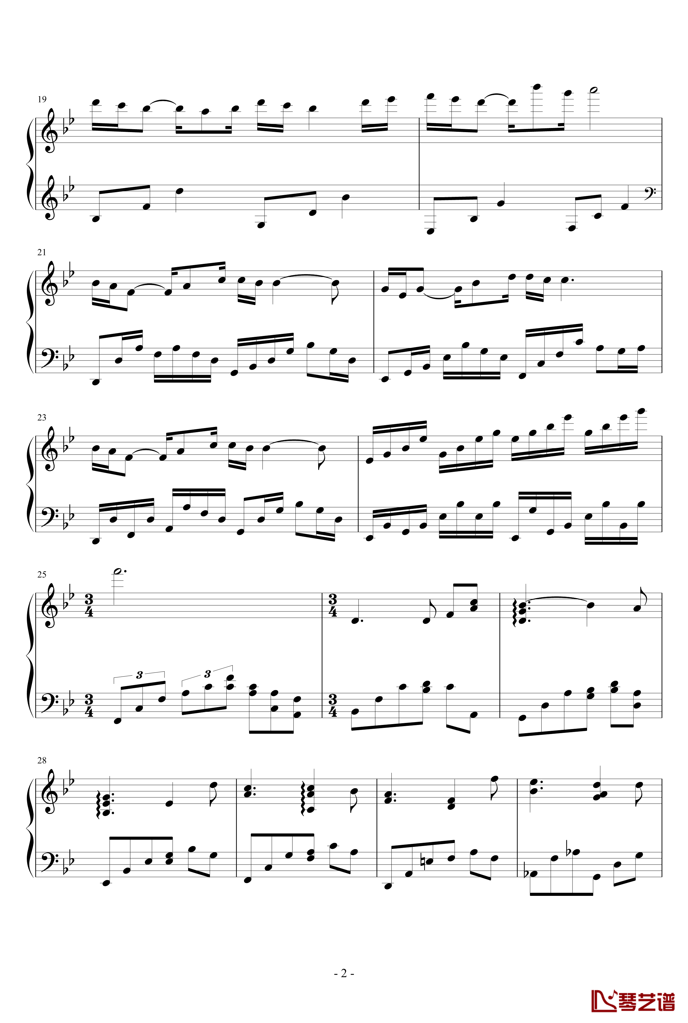 紫薇钢琴谱-wuyue12182