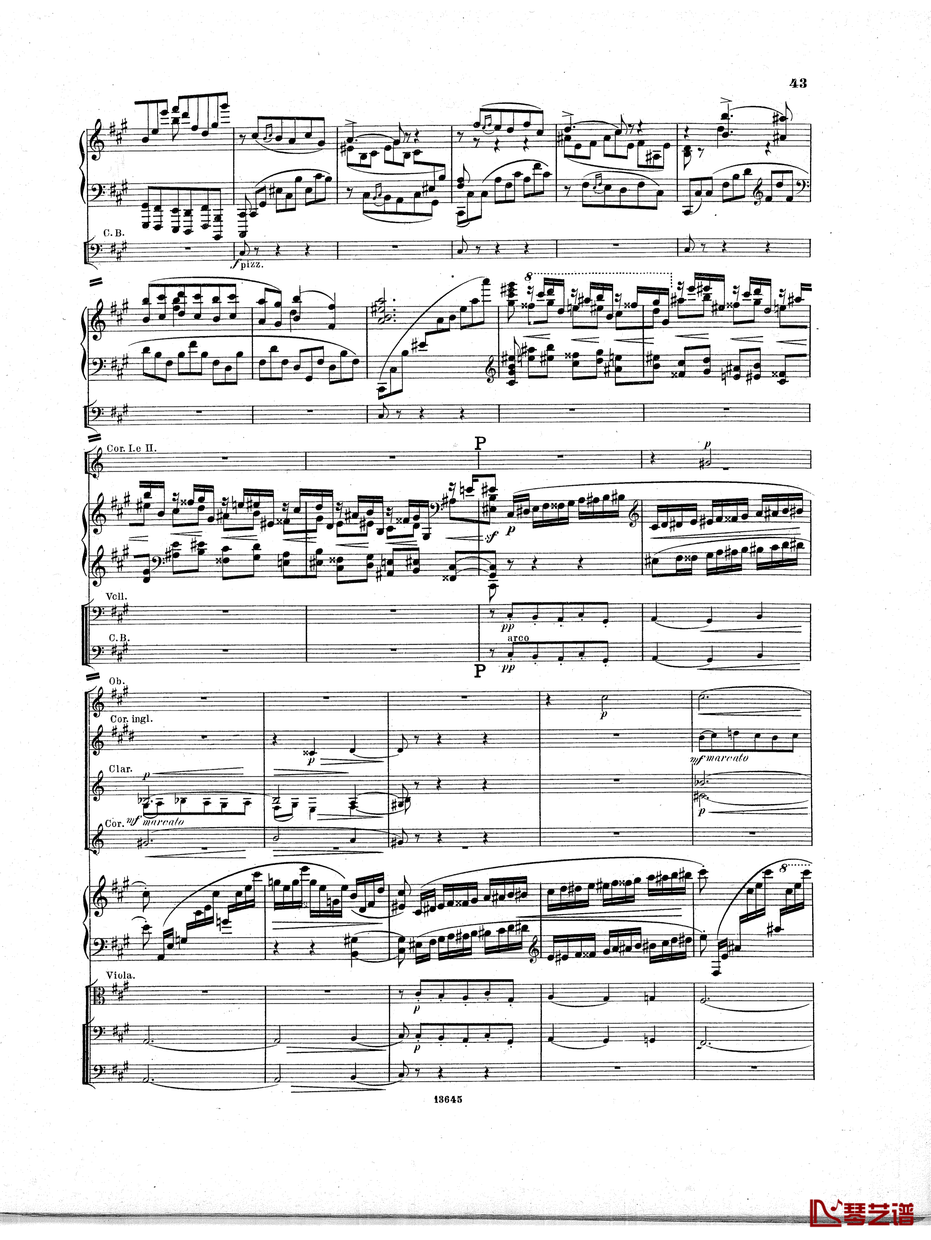 Lyapunov 降E小调第一钢琴协奏曲 Op.4钢琴谱-Lyapunov42