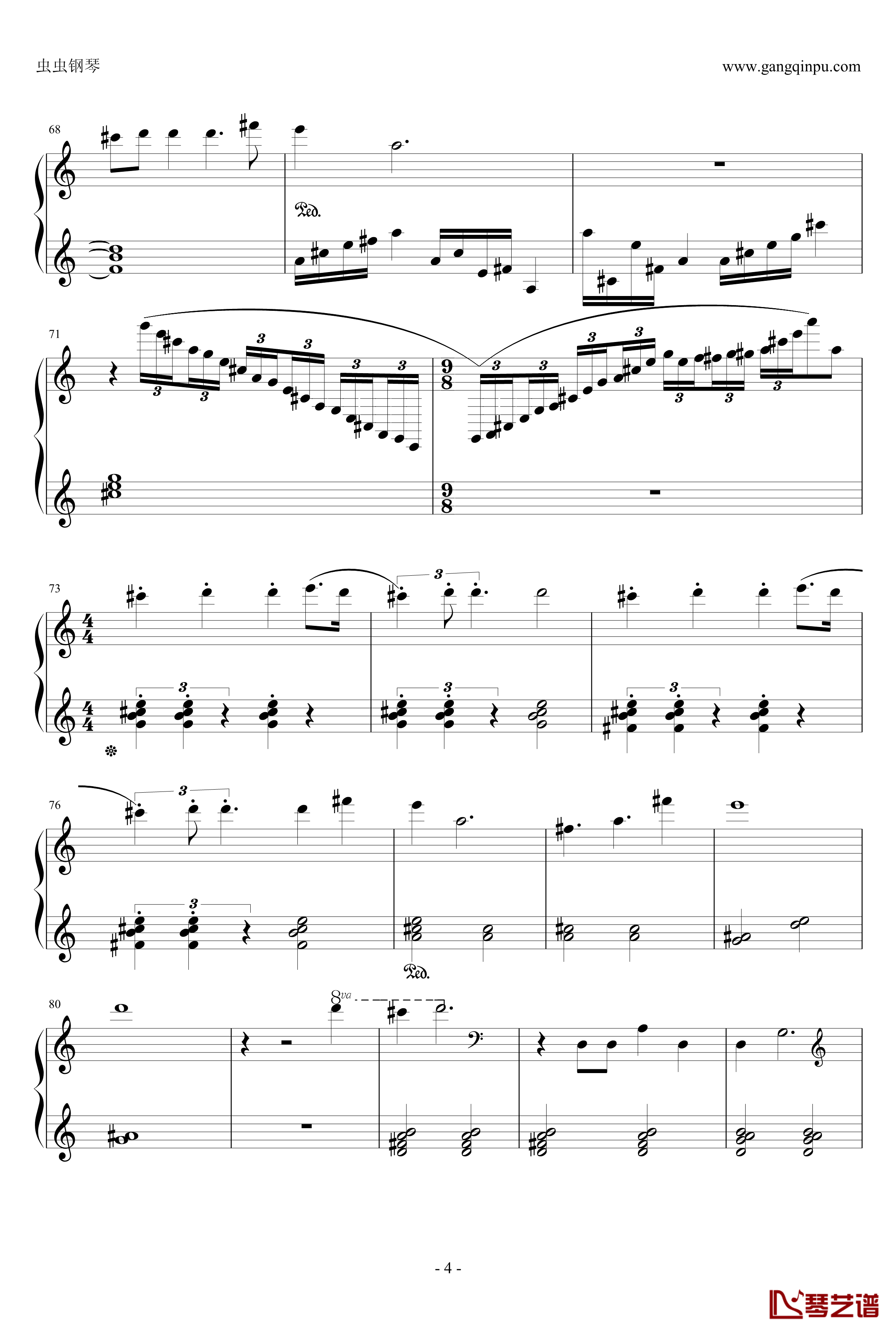 Movement钢琴谱-Isaac Shepard4