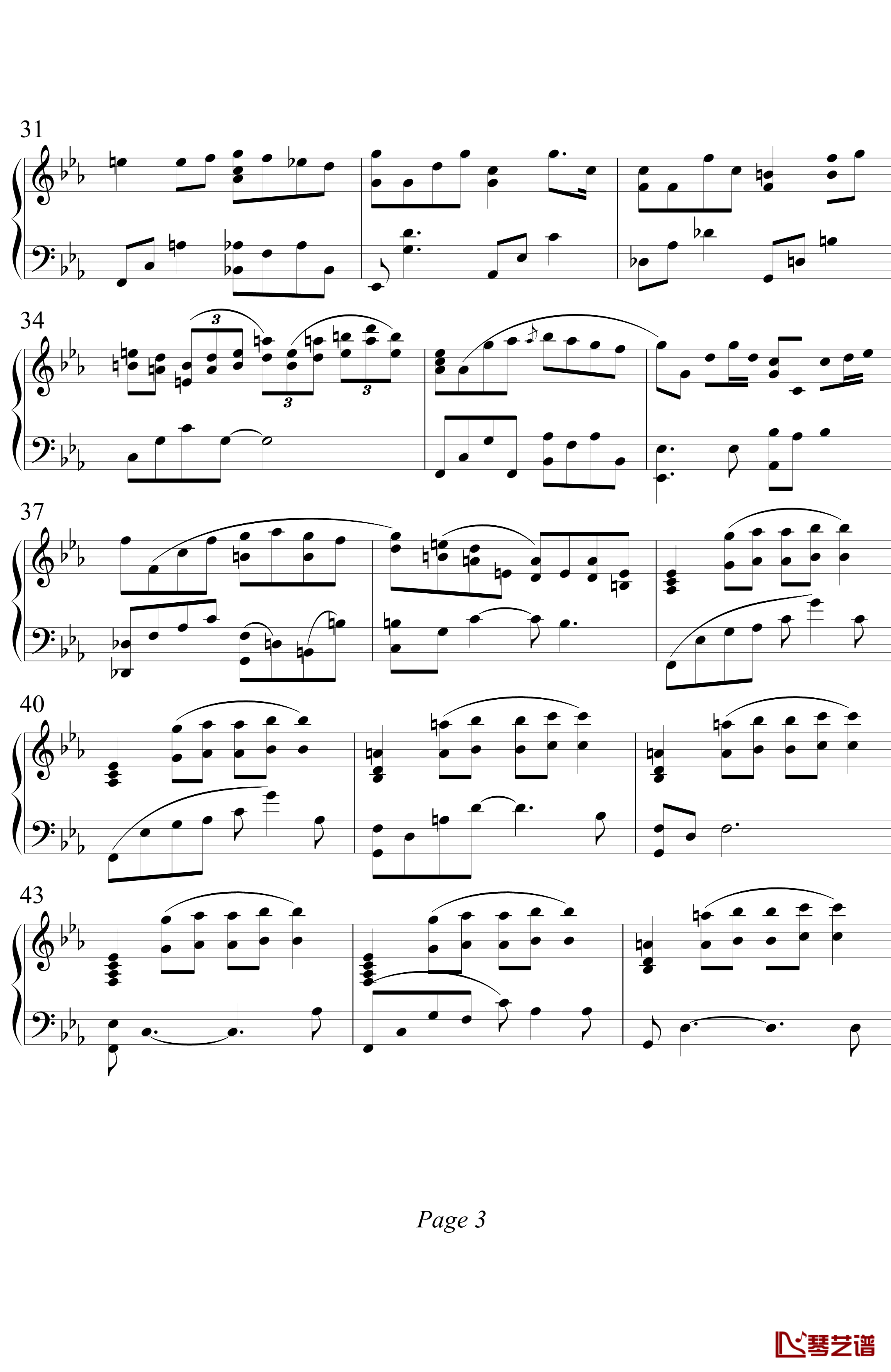 overture钢琴谱-Yiruma3