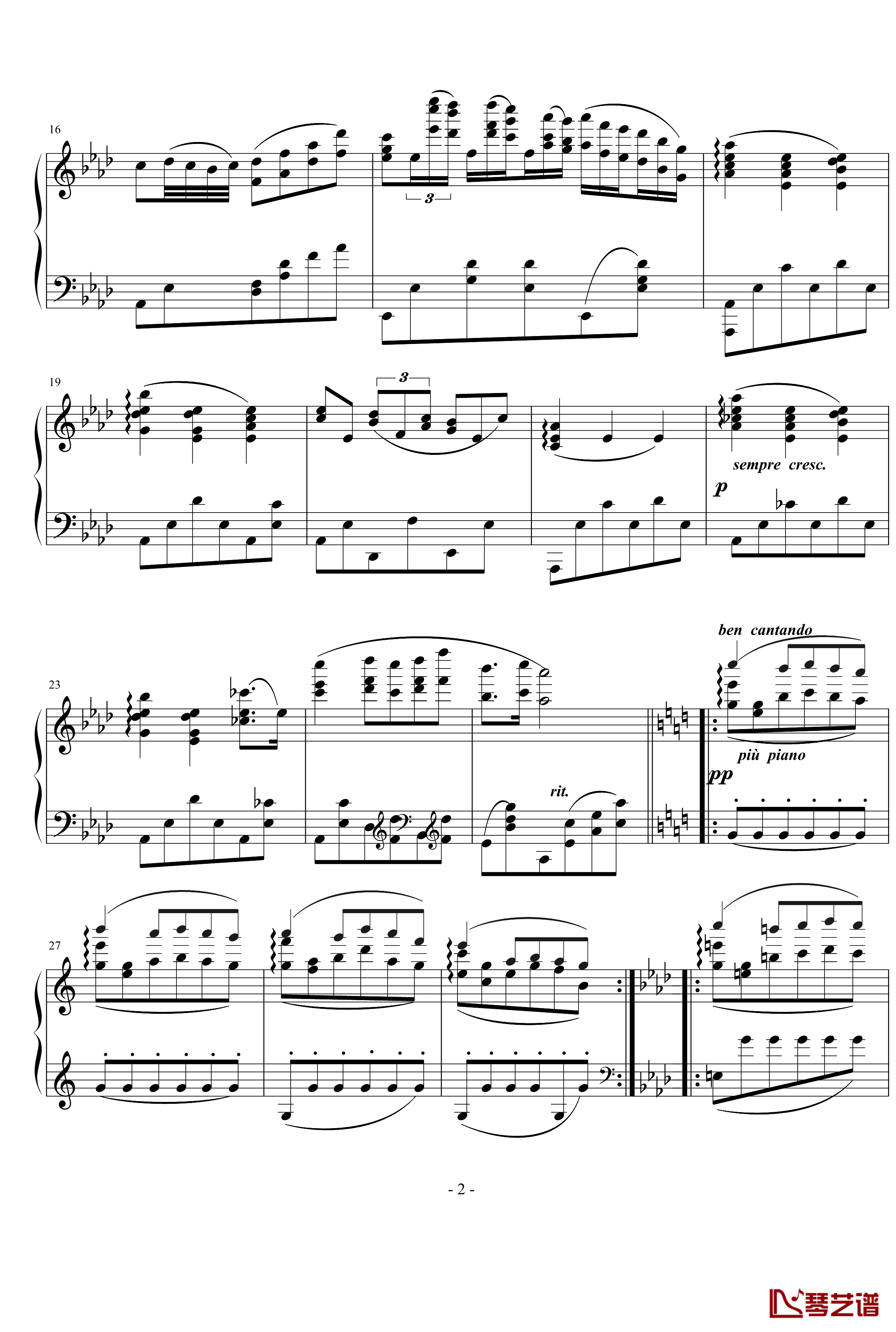 间奏曲4钢琴谱-nyride2