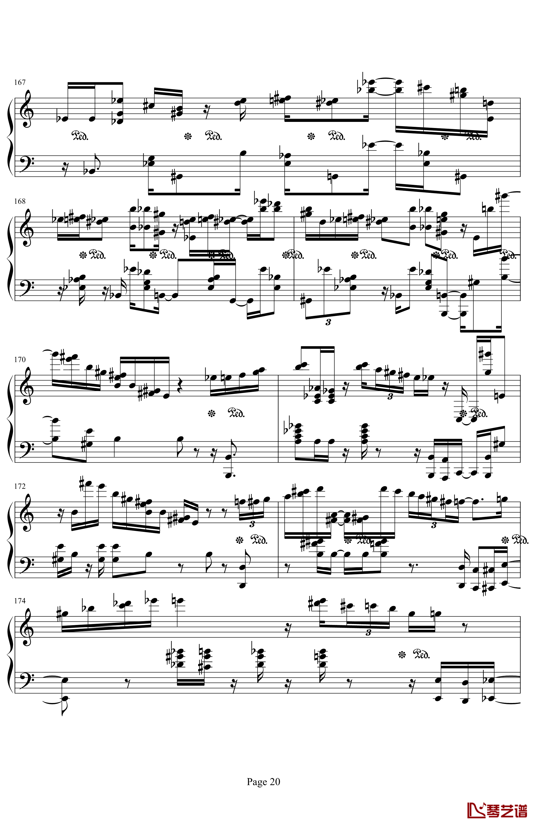 肖邦第二诙谐曲钢琴谱-肖邦-chopin20